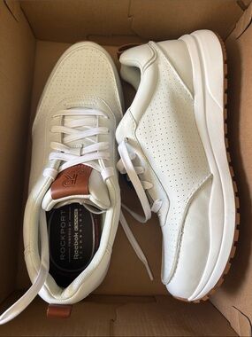 Rockport Men’s DMX White Leather shoes